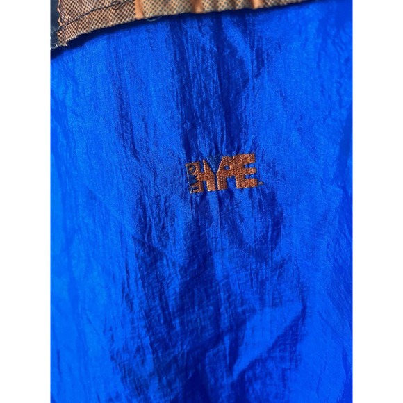 Vintage New York Knicks Two Hype Salem Hype 4 Windbreaker NylonJacket Anorak XXL - Picture 6 of 16